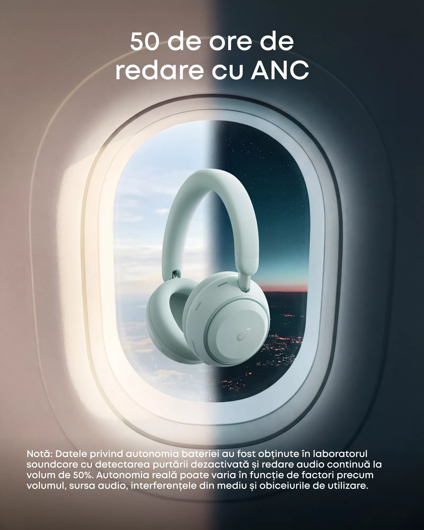 Handsfree Bluetooth Anker SoundCore Space 2, A2DP, ANC, Zelena D1402G61
