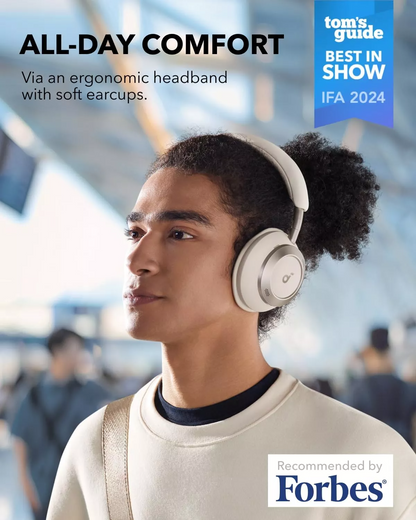 Handsfree Bluetooth Anker SoundCore Space One Pro, A2DP, ANC, Bela A3062G21