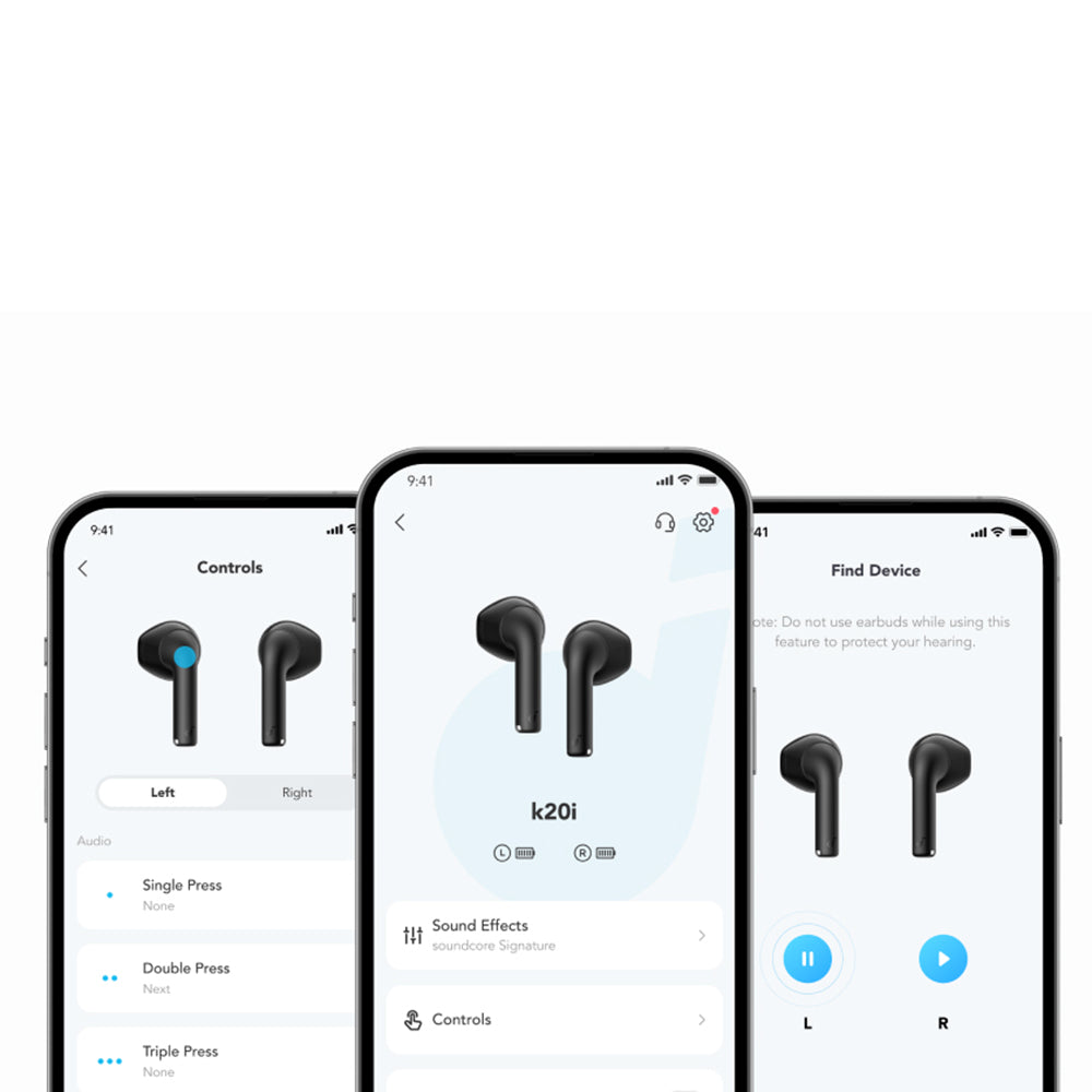 Handsfree Bluetooth Anker SoundCore K20i, TWS, Plavi A3994G31