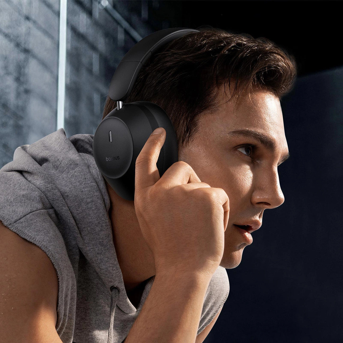 Handsfree Bluetooth Baseus Bass 30 Max, A2DP, Crni