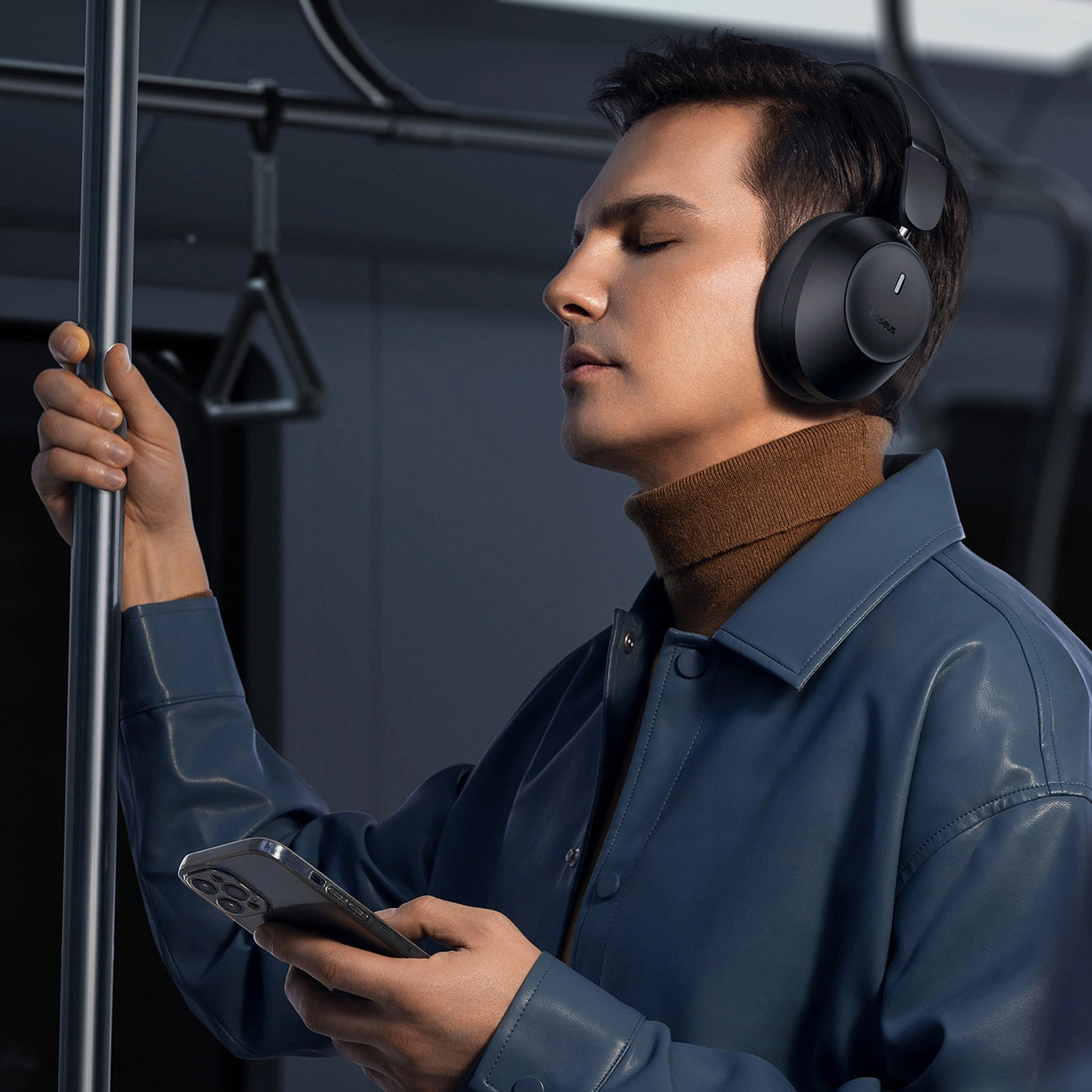 Handsfree Bluetooth Baseus Bass 30 Max, A2DP, Crni