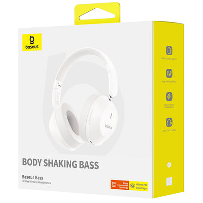 Handsfree Bluetooth Baseus Bass 30 Max, A2DP, Bela A00070700211-00