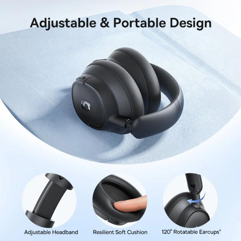 Handsfree Bluetooth Baseus Bass BH1 NC, MultiPoint, A2DP, ANC, Crni A0203703