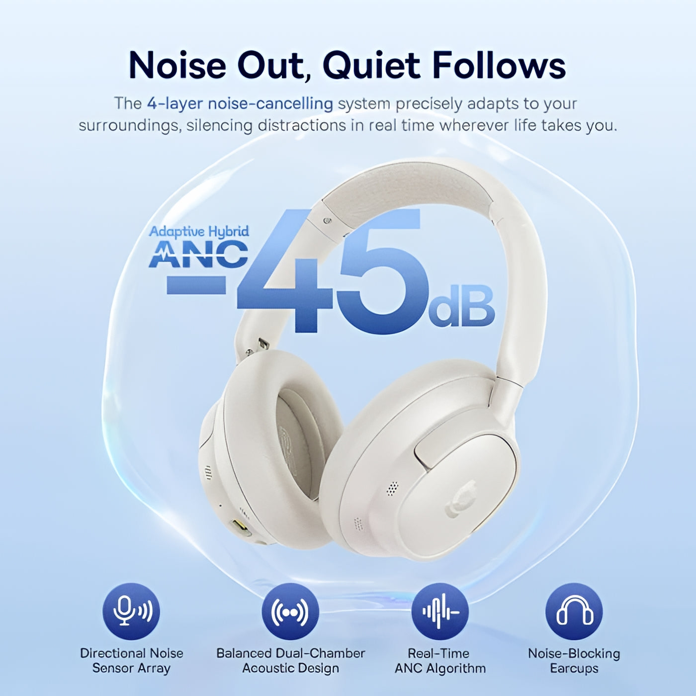Handsfree Bluetooth Baseus Bass BH1 NC, MultiPoint, A2DP, ANC, Beli A0203702
