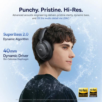 Handsfree Bluetooth Baseus Bass BH1 NC, MultiPoint, A2DP, ANC, Crni A0203703