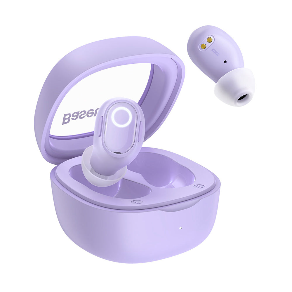 Handsfree Bluetooth Baseus Bowie WM02, TWS, Ljubičasta NGTW370205
