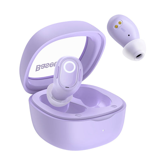 Handsfree Bluetooth Baseus Bowie WM02, TWS, Ljubičasta NGTW370205
