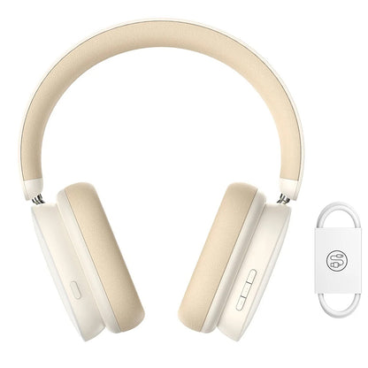 Handsfree Bluetooth Baseus Bowie H1, A2DP, ANC, Krem
