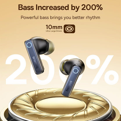 Handsfree Bluetooth Baseus Bowie 35, TWS, Crni A00073800123-00