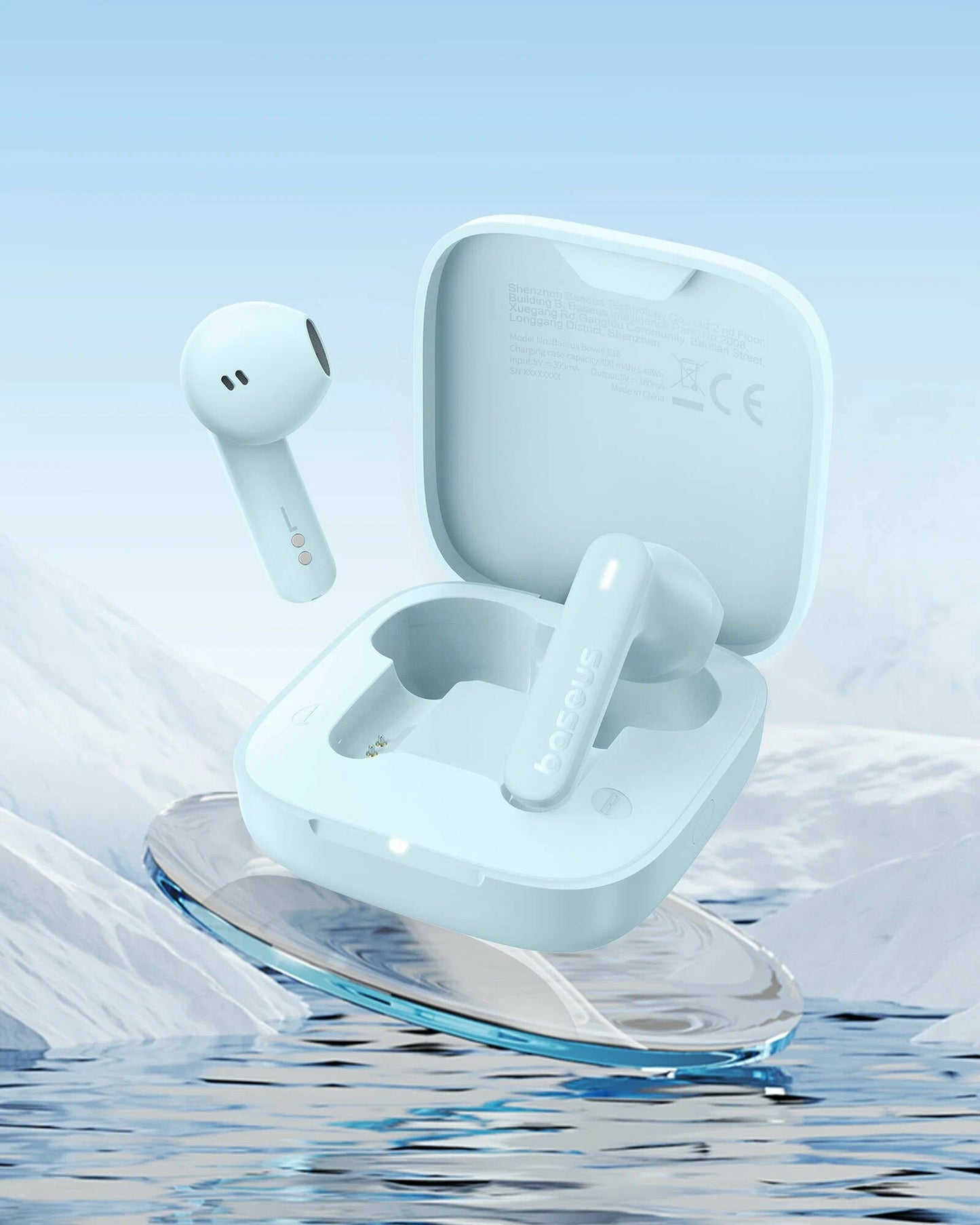 Handsfree Bluetooth Baseus Bowie E16, TWS, Plavi A00061900313-01