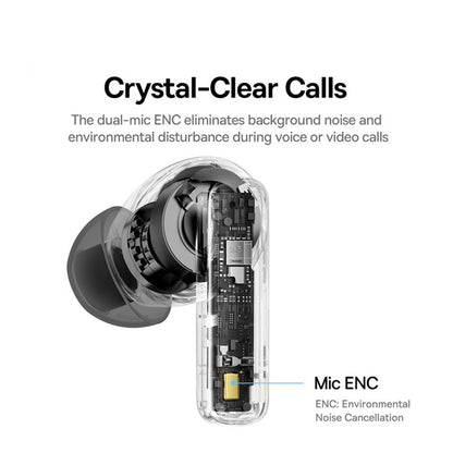 Handsfree Bluetooth Baseus Bowie E19, TWS, Crni A00069600113-00