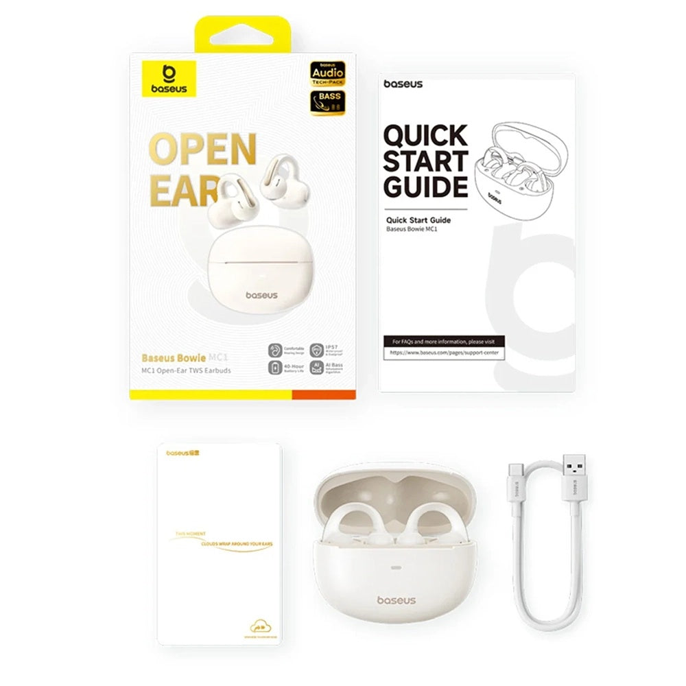 Handsfree Bluetooth Baseus Bowie MC1, TWS, Beli A00083501226-00