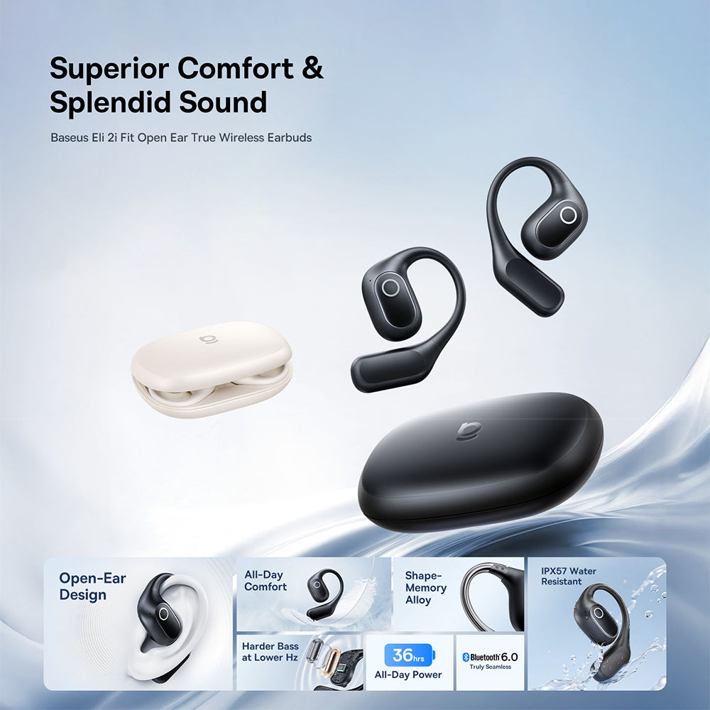 Handsfree Bluetooth Baseus Eli 2i Fit, TWS, Crni A0102604