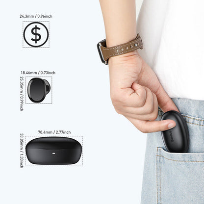 Handsfree Bluetooth Baseus Encok W11, TWS, Crni NGTW060001
