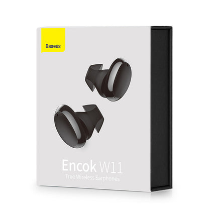 Handsfree Bluetooth Baseus Encok W11, TWS, Crni NGTW060001
