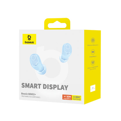 Handsfree Bluetooth Baseus WM02+, TWS, Plavi NGTW370303