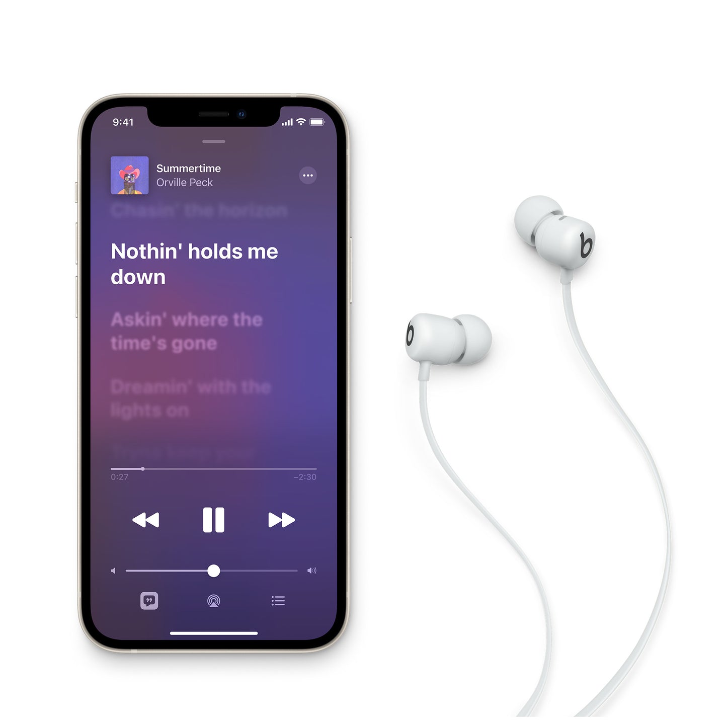 Handsfree Bluetooth Beats Flex, A2DP, Sivi MYME2ZM/A