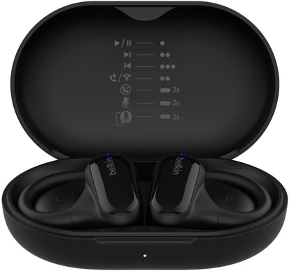 Handsfree Bluetooth Belkin SoundForm ClearFit, TWS, Multipoint, Crna AUC013ctBK
