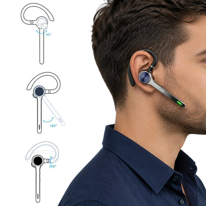 Bluetooth handsfree Blavec Talk 1, MultiPoint, A2DP, crni
