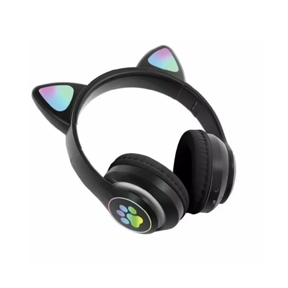 Handsfree Bluetooth Borofone BO18 Cat Ear, A2DP, Crni