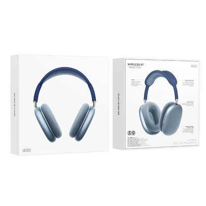 Bluetooth handsfree Borofone BO22 Elegant, A2DP, plava