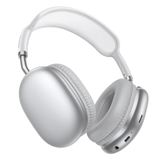 Handsfree Bluetooth Borofone BO36 Tone, A2DP, Srebrna