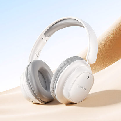 Bluetooth handsfree Borofone BO39 Melotide, A2DP, bela