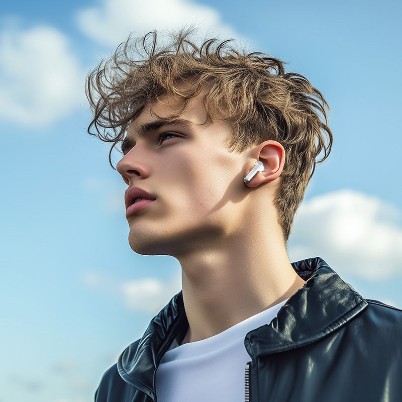 Handsfree Bluetooth Borofone BW88 Deep Rhyme, TWS, Beli