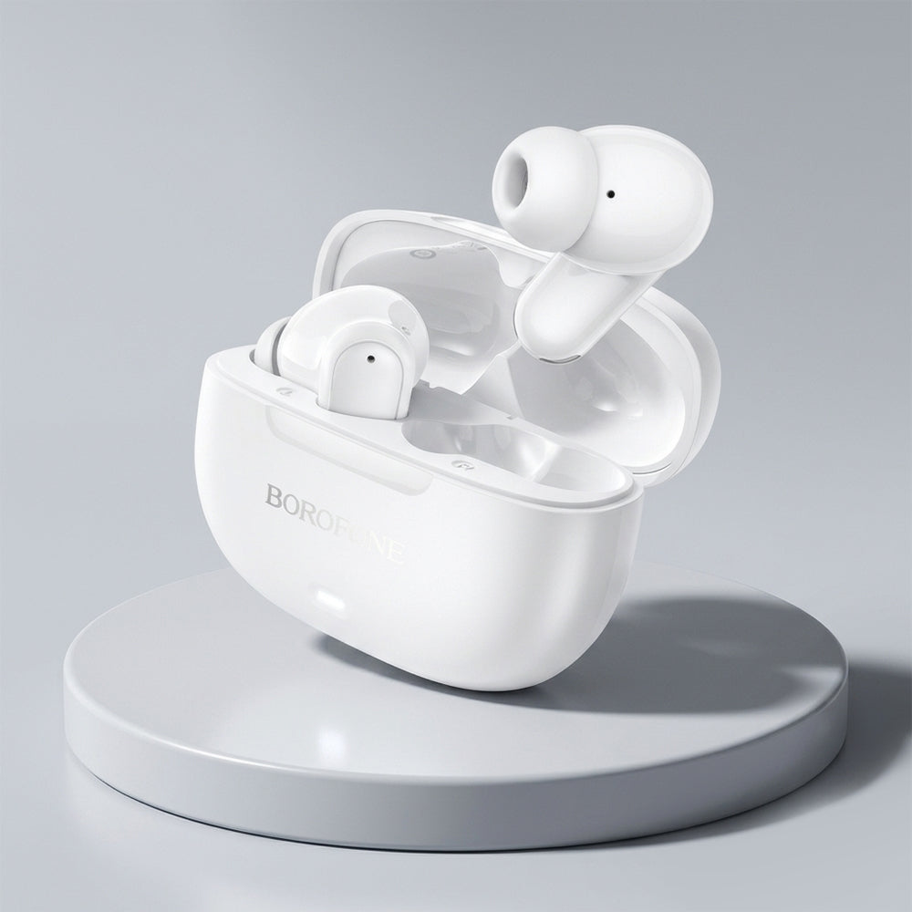 Handsfree Bluetooth Borofone BW96 Mellow, TWS, Bela