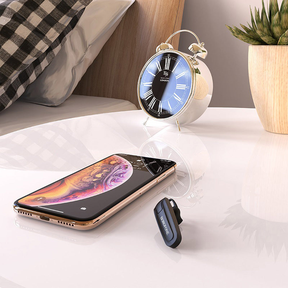 Handsfree Bluetooth Borofone Encourage BC21, MultiPoint, A2DP, Crni