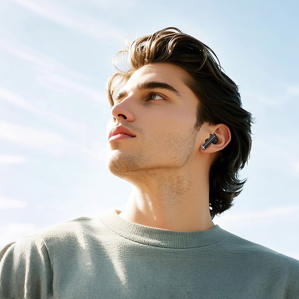 Handsfree Bluetooth Borofone FQ10 Joyful, TWS, Crni