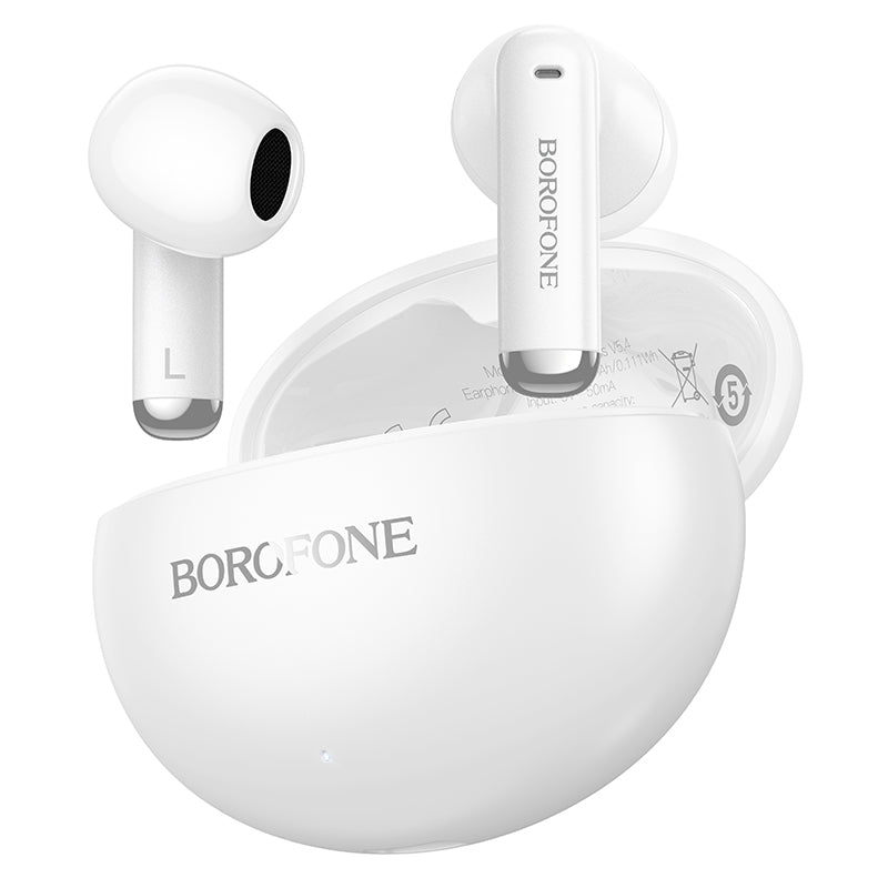 Handsfree Bluetooth Borofone FQ12 Nice, TWS, Bela