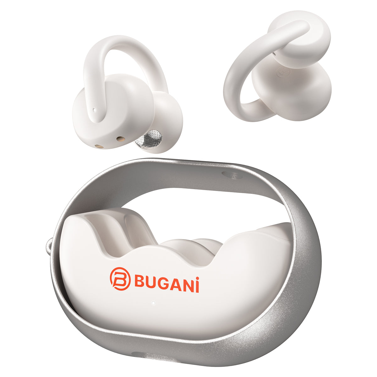 Handsfree Bluetooth Bugani Clip B21, TWS, Bela