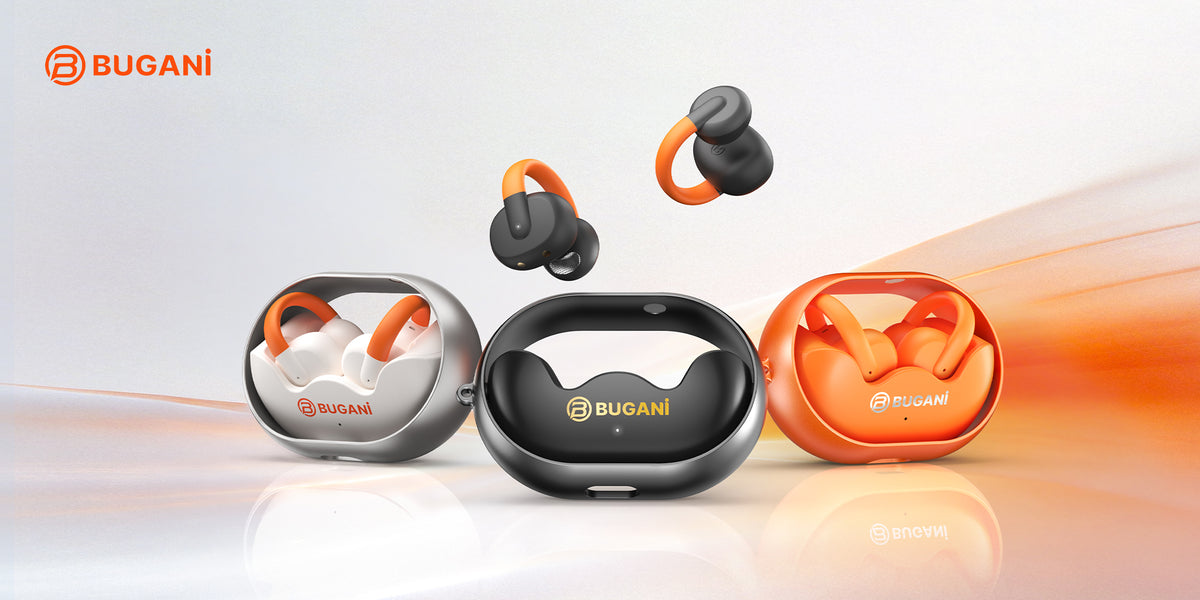Handsfree Bluetooth Bugani Clip B21, TWS, Crna