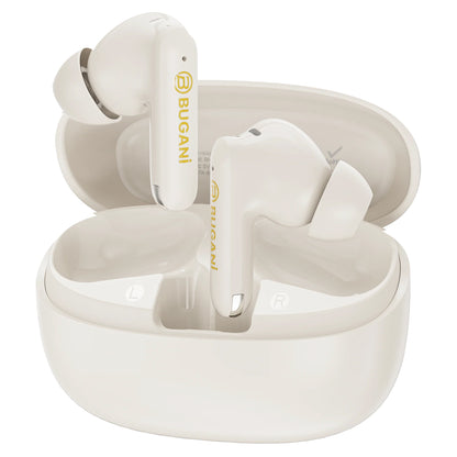 Handsfree Bluetooth Bugani Freebuds B20, TWS, ANC, Svetlo krem