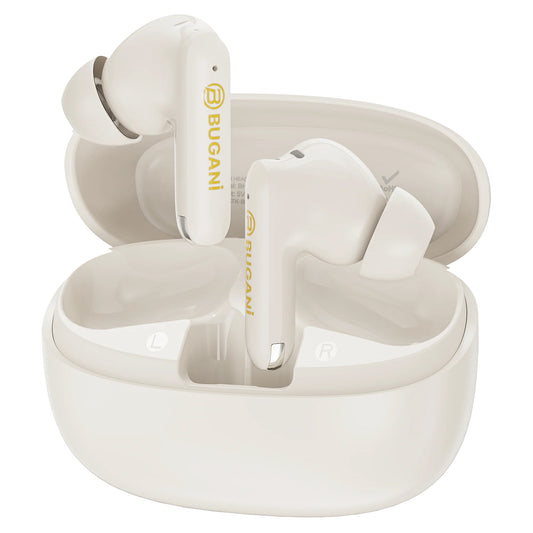 Handsfree Bluetooth Bugani Freebuds B20, TWS, ANC, Svetlo krem