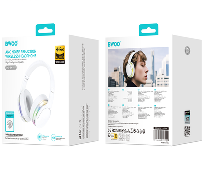 Handsfree Bluetooth BWOO BO-BW587, A2DP, ANC, Bela