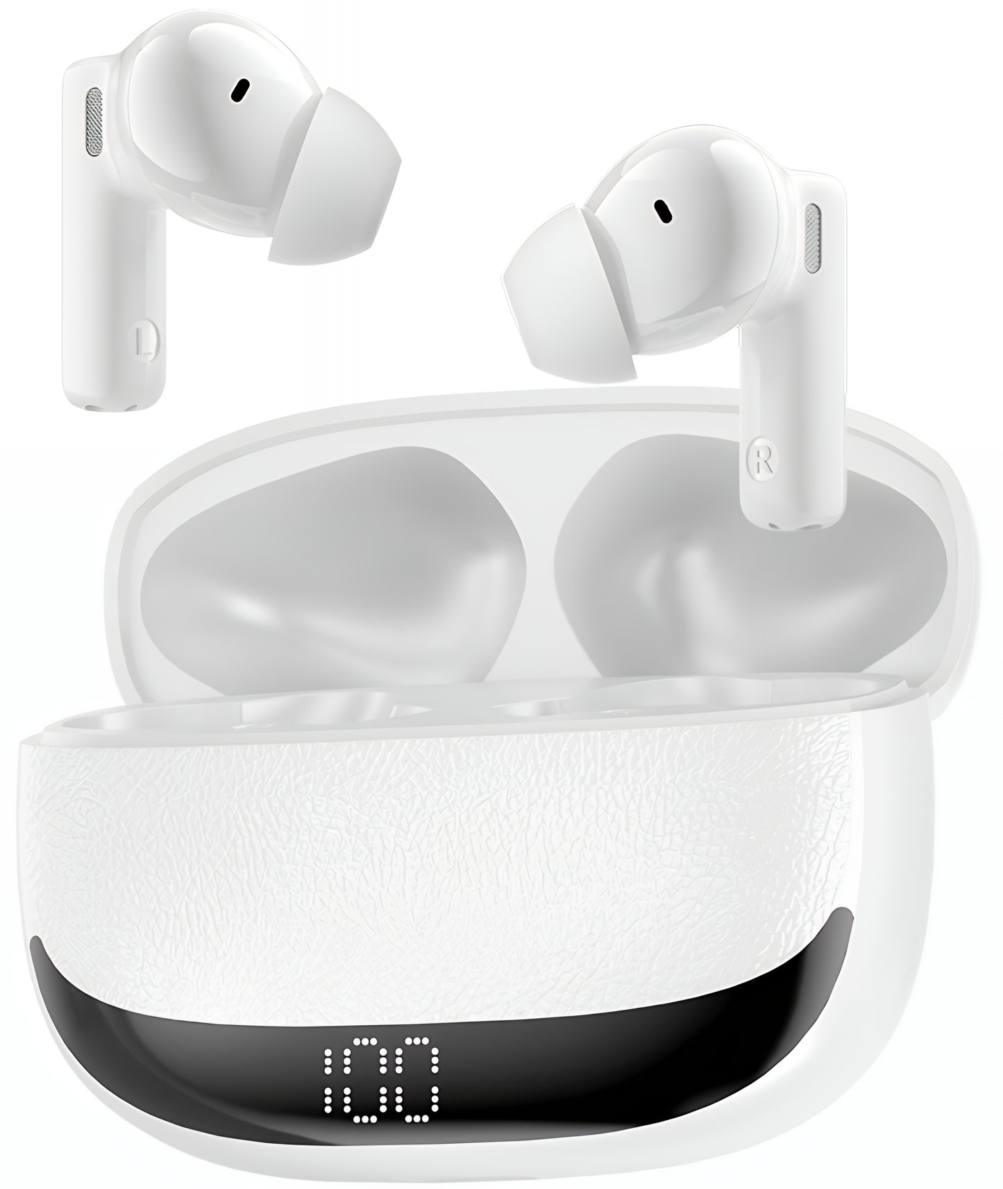 Handsfree Bluetooth BWOO BW40, TWS, ANC, Bela