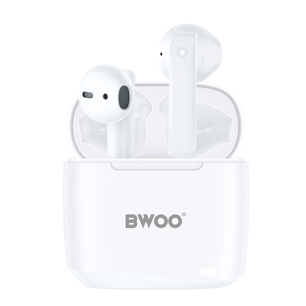 Handsfree Bluetooth BWOO BW94, TWS, Bela