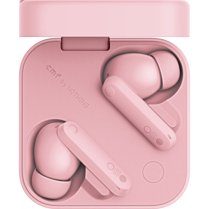 Handsfree Bluetooth CMF by Nothing Buds Pro 2, TWS, ANC, MultiPoint, Roze
