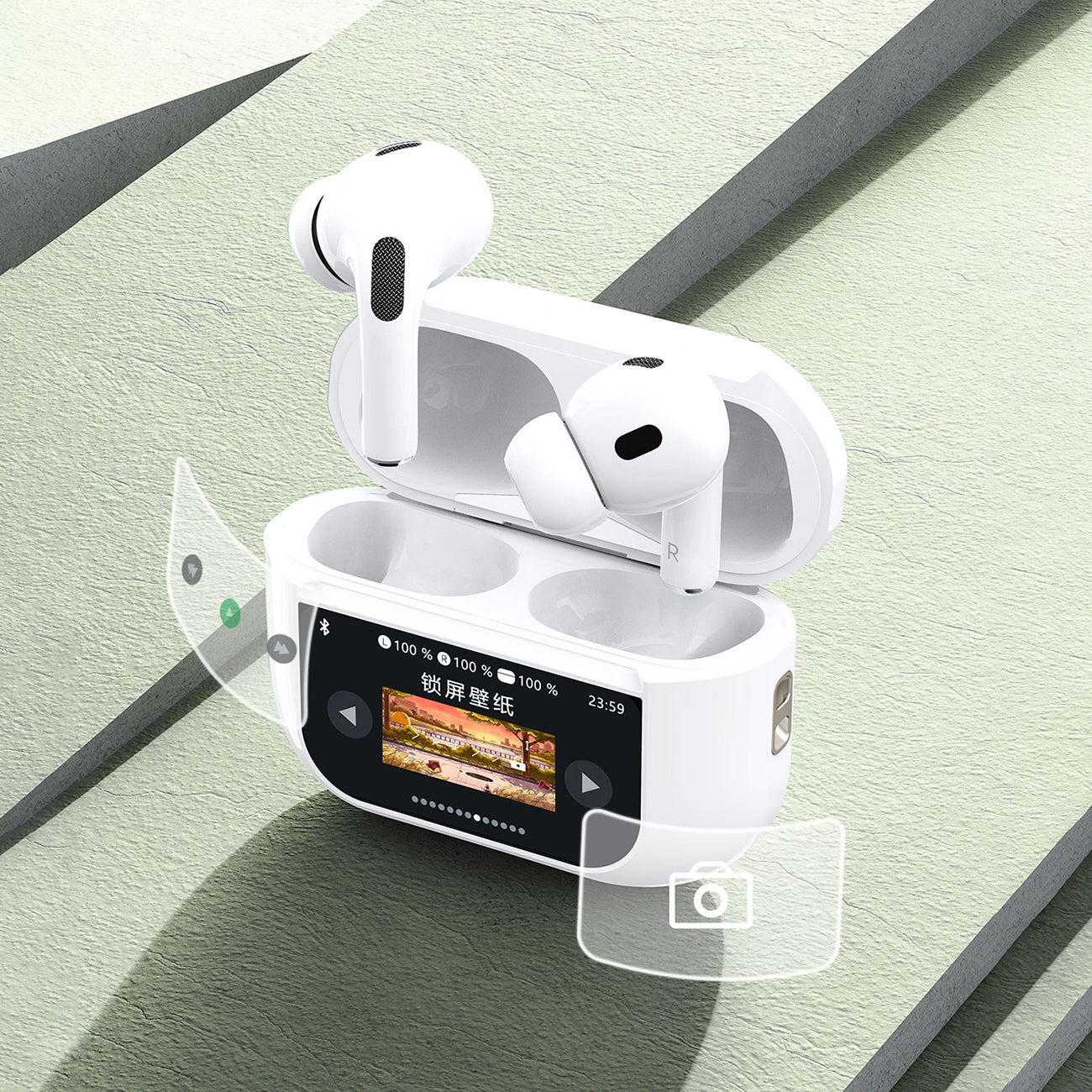 Handsfree Bluetooth Dudao U19 Display, TWS, Beli