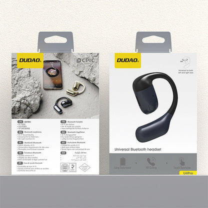 Handsfree Bluetooth Dudao U4Pro, A2DP, Crni