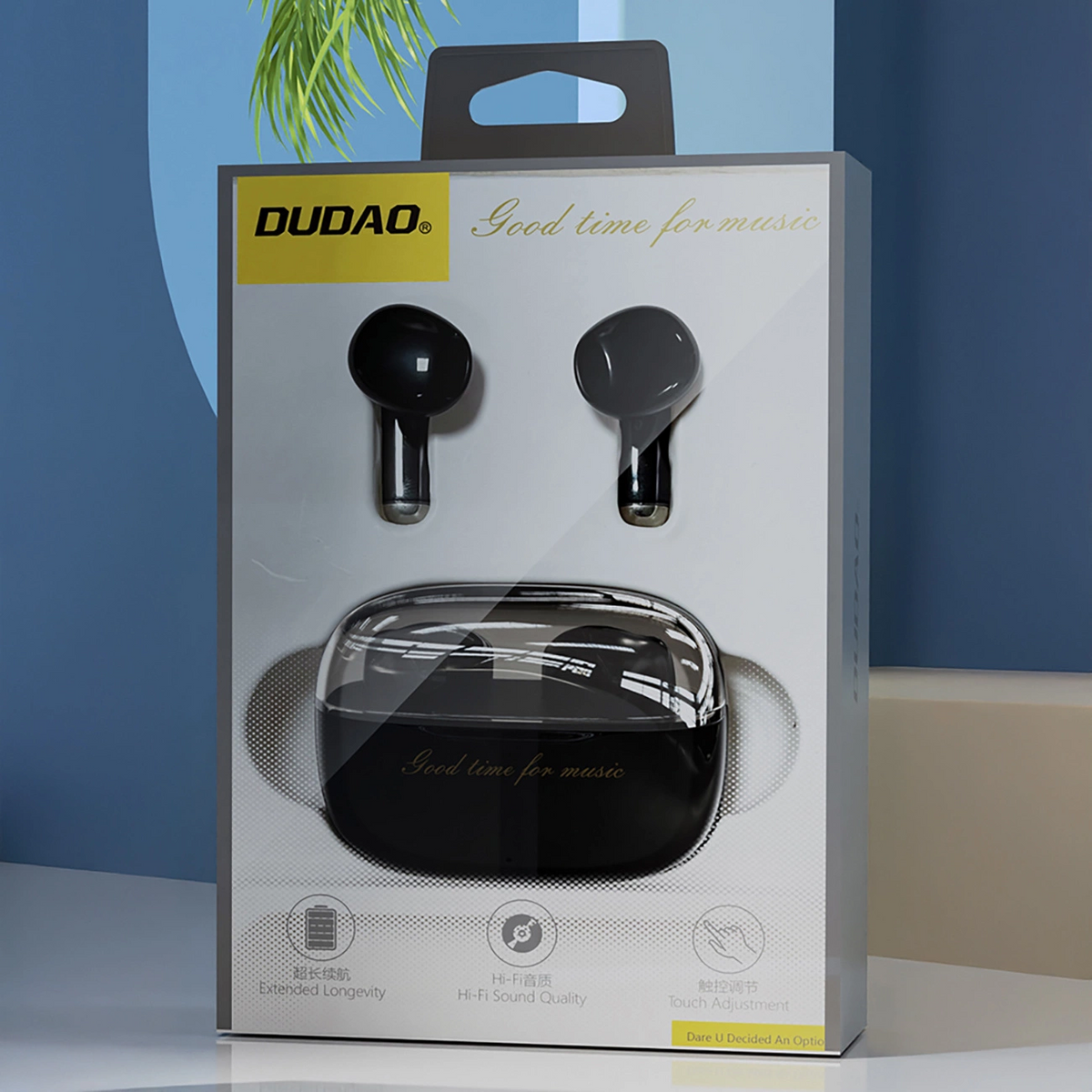 Handsfree Bluetooth Dudao U8, TWS, Crna