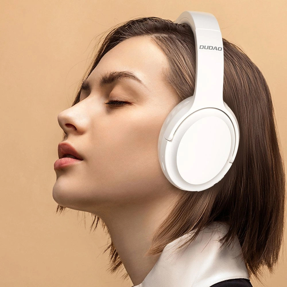 Handsfree Bluetooth Dudao X22Pro, A2DP, ANC, White
