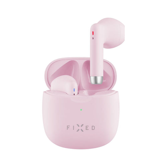 Handsfree Bluetooth Fixed, TWS, Roze
