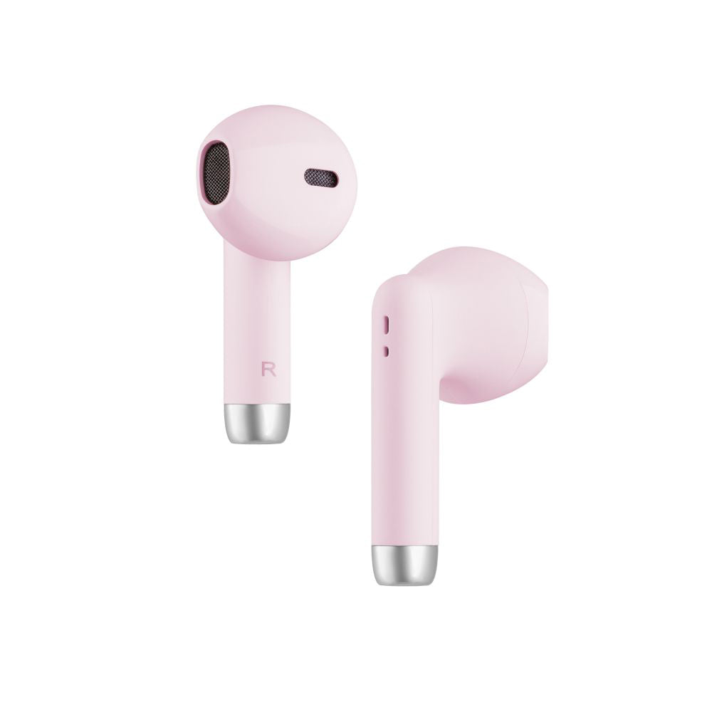 Handsfree Bluetooth Fixed, TWS, Roze