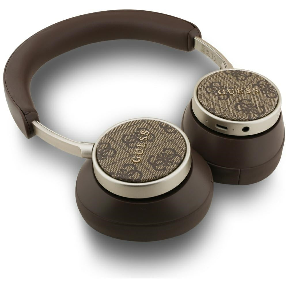 Handsfree Bluetooth Guess 4G Classic Logo, A2DP, Braon