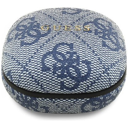 Handsfree Bluetooth Guess 4G Classic Metal Logo, TWS, Plavi