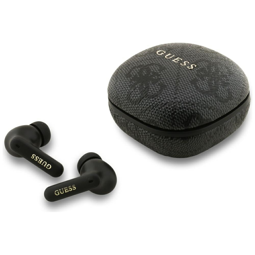 Handsfree Bluetooth Guess 4G Classic Metal Logo, TWS, Crni