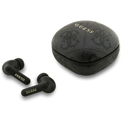 Handsfree Bluetooth Guess 4G Classic Metal Logo, TWS, Crni